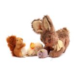Lot with cuddly toys