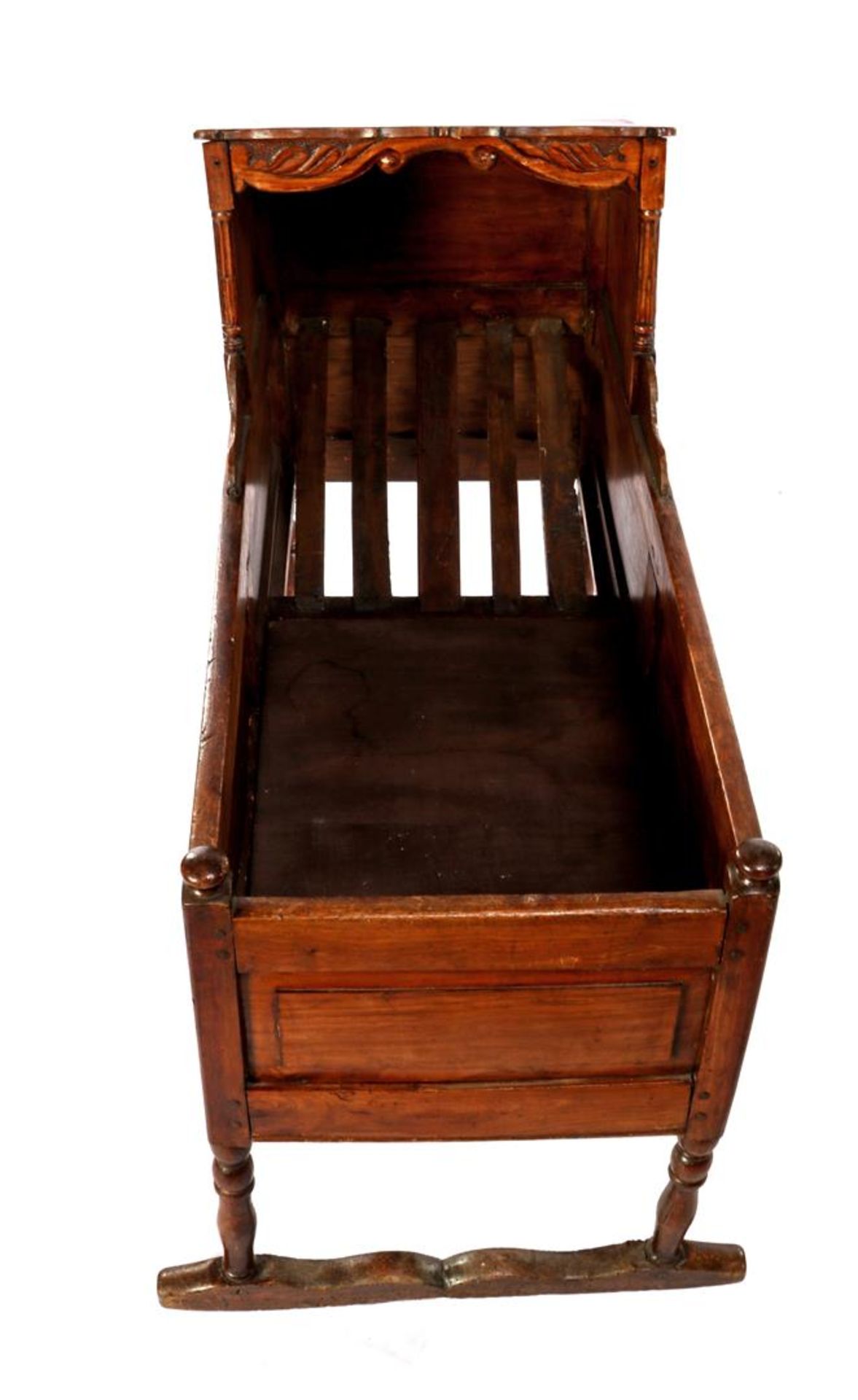 Antique rocking cradle - Image 2 of 2