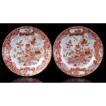 2 milk and blood porcelain dishes