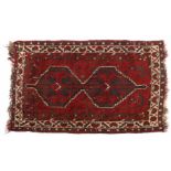 Hand-knotted wool carpet with oriental décor