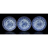 3 Chinese porcelain dishes