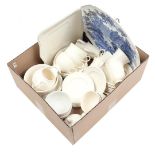 Box of Wedgwood crockery