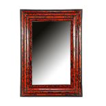 Mirror in a richly decorated 18th century frame