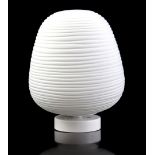 Foscarini Rituals white glass ceiling lamp