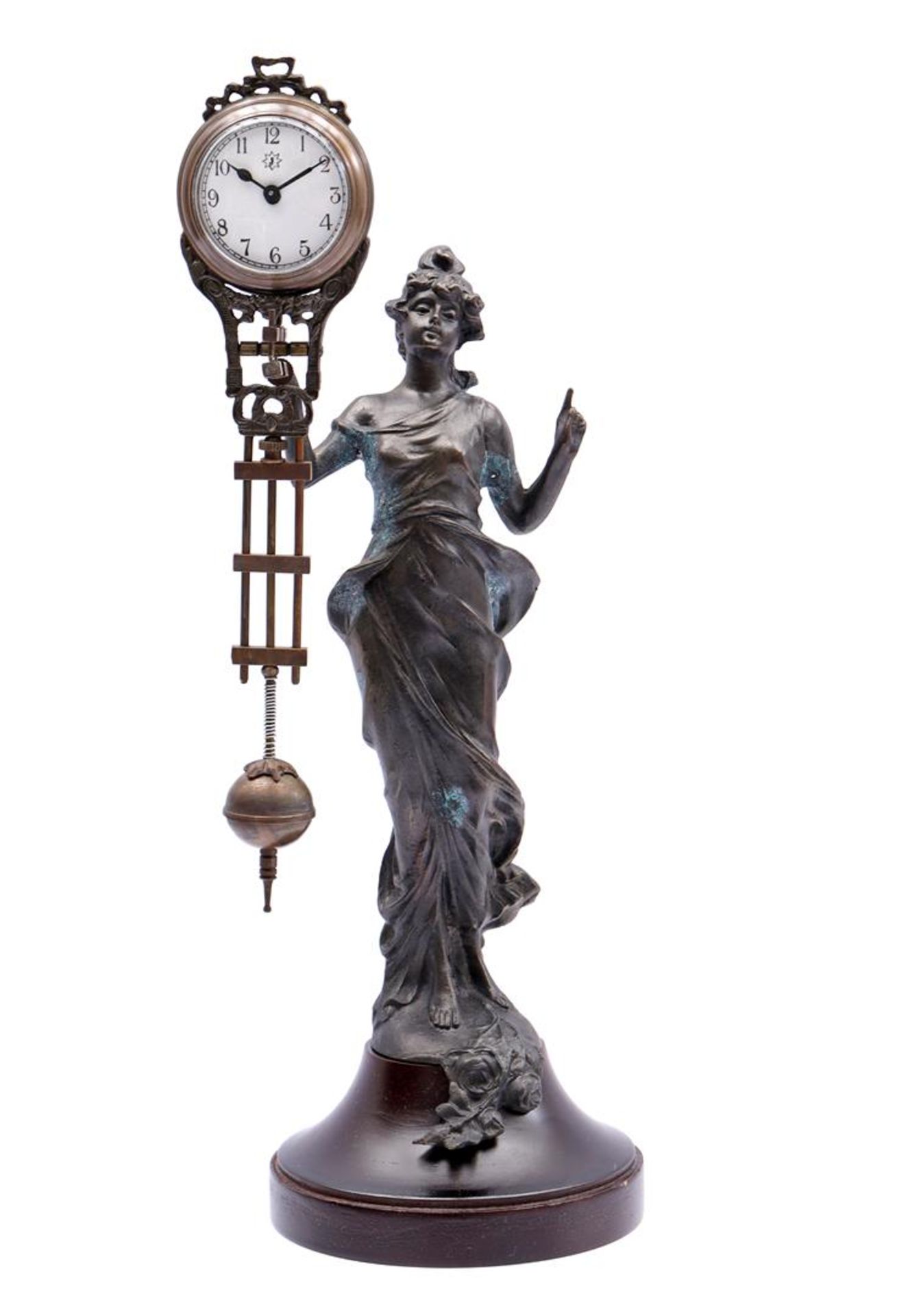 Bronze elegant lady