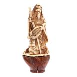 Chinese ivory statuette