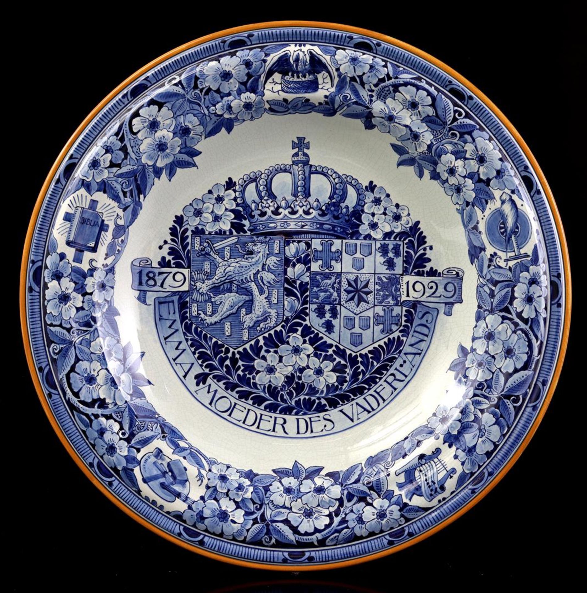 3 Porceleyne Fles Delft earthenware occasion dishes - Bild 4 aus 4