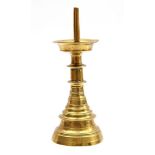 Brass candlestick 16th/17th century