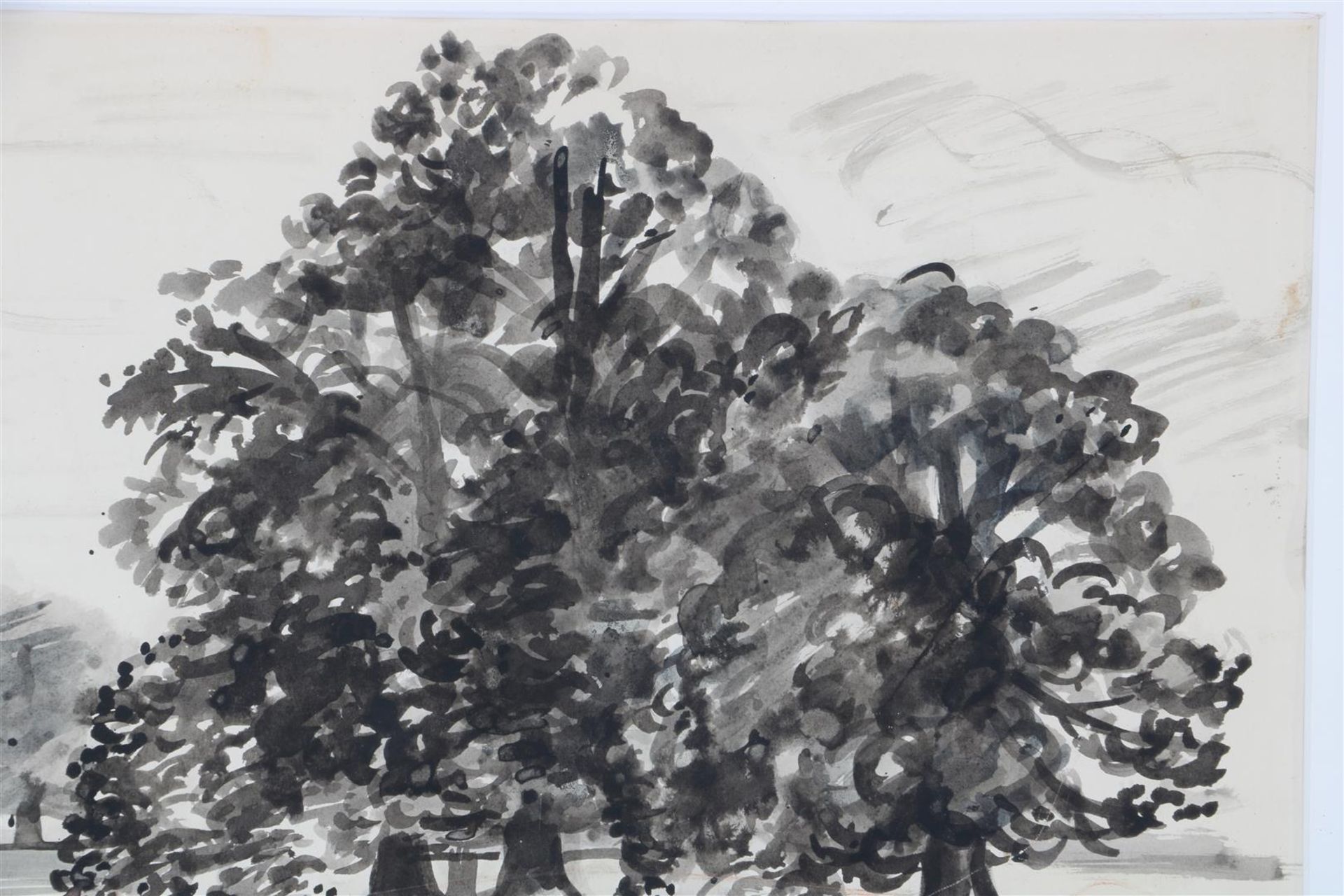 Adriana Oosting Bieruma, Trees in landscape - Image 3 of 3