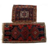 2 x Afghan hand-knotted carpet