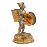 Brass statue