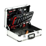 Aluminum lockable tool case