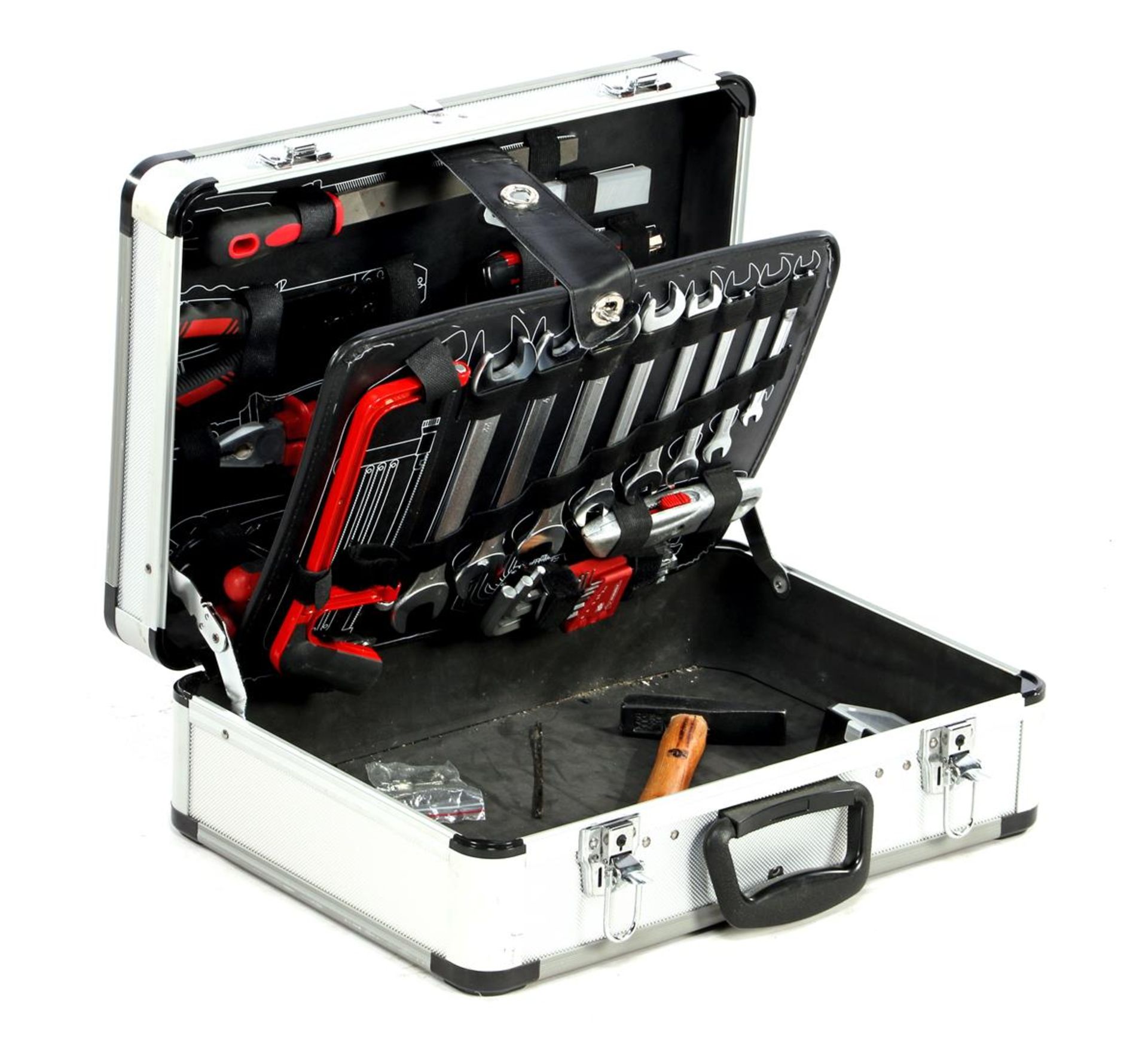 Aluminum lockable tool case