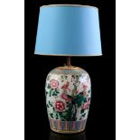 Porcelain Famille Rose table lamp