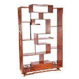 Rosewood display unit