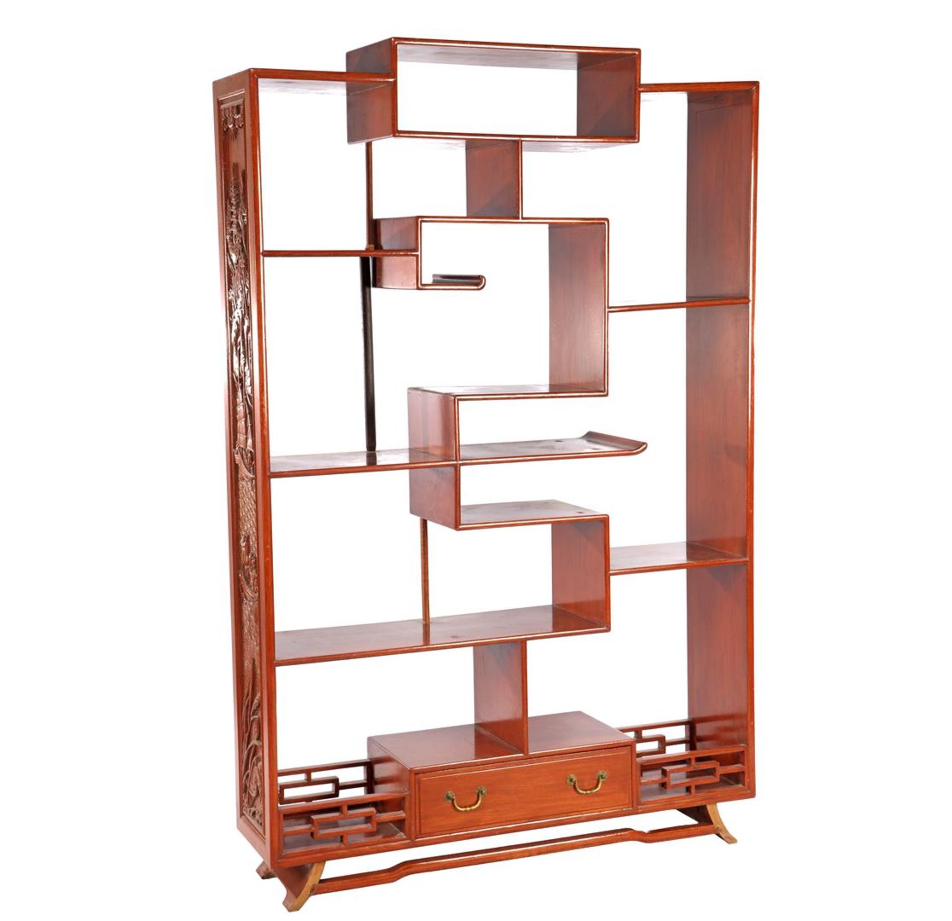 Rosewood display unit