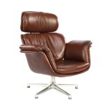 Artifort swivel armchair