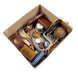 Box with various trinkets