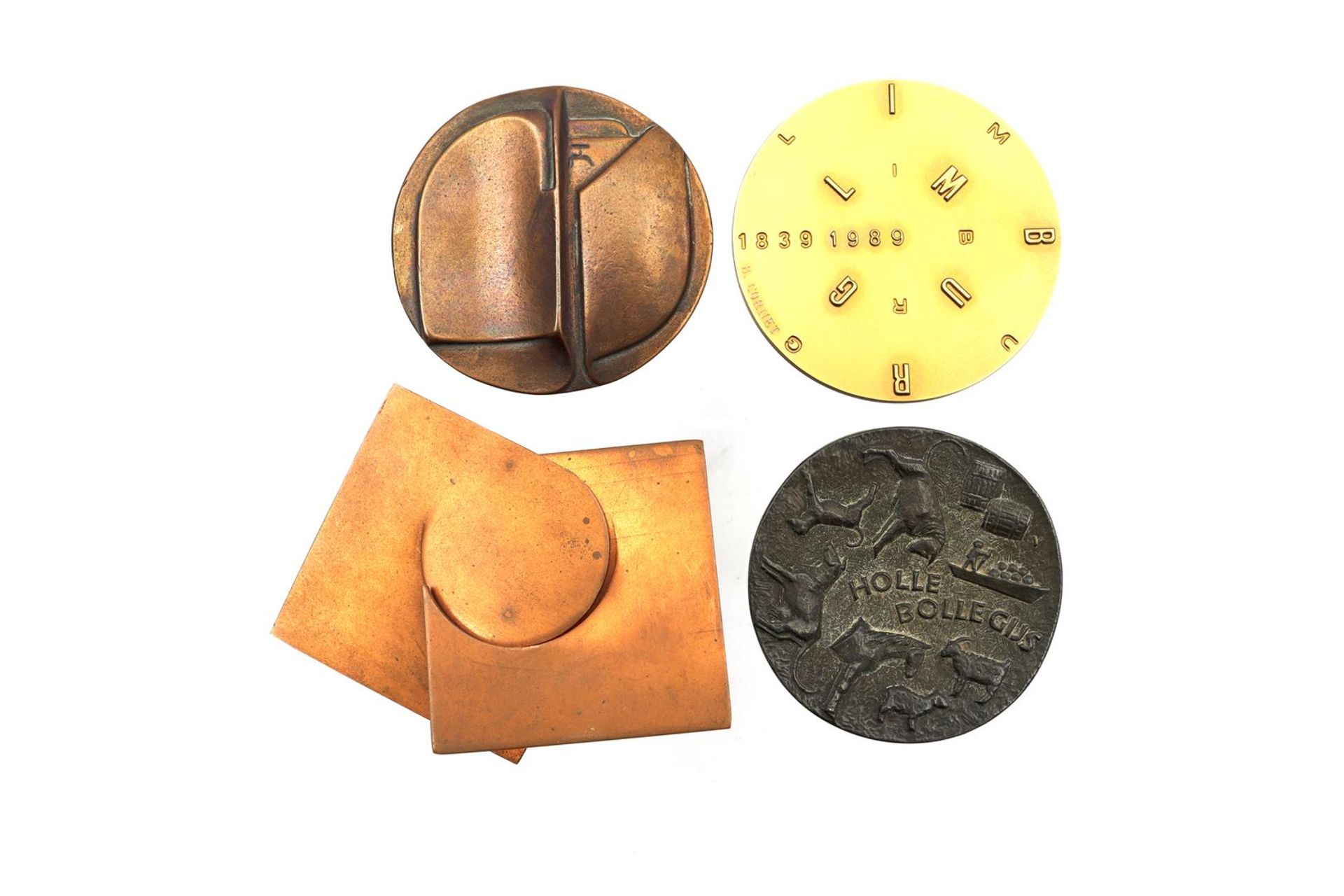 4 bronze medals - Image 2 of 2