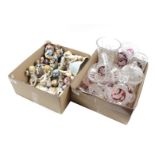 Box with porcelain figurines