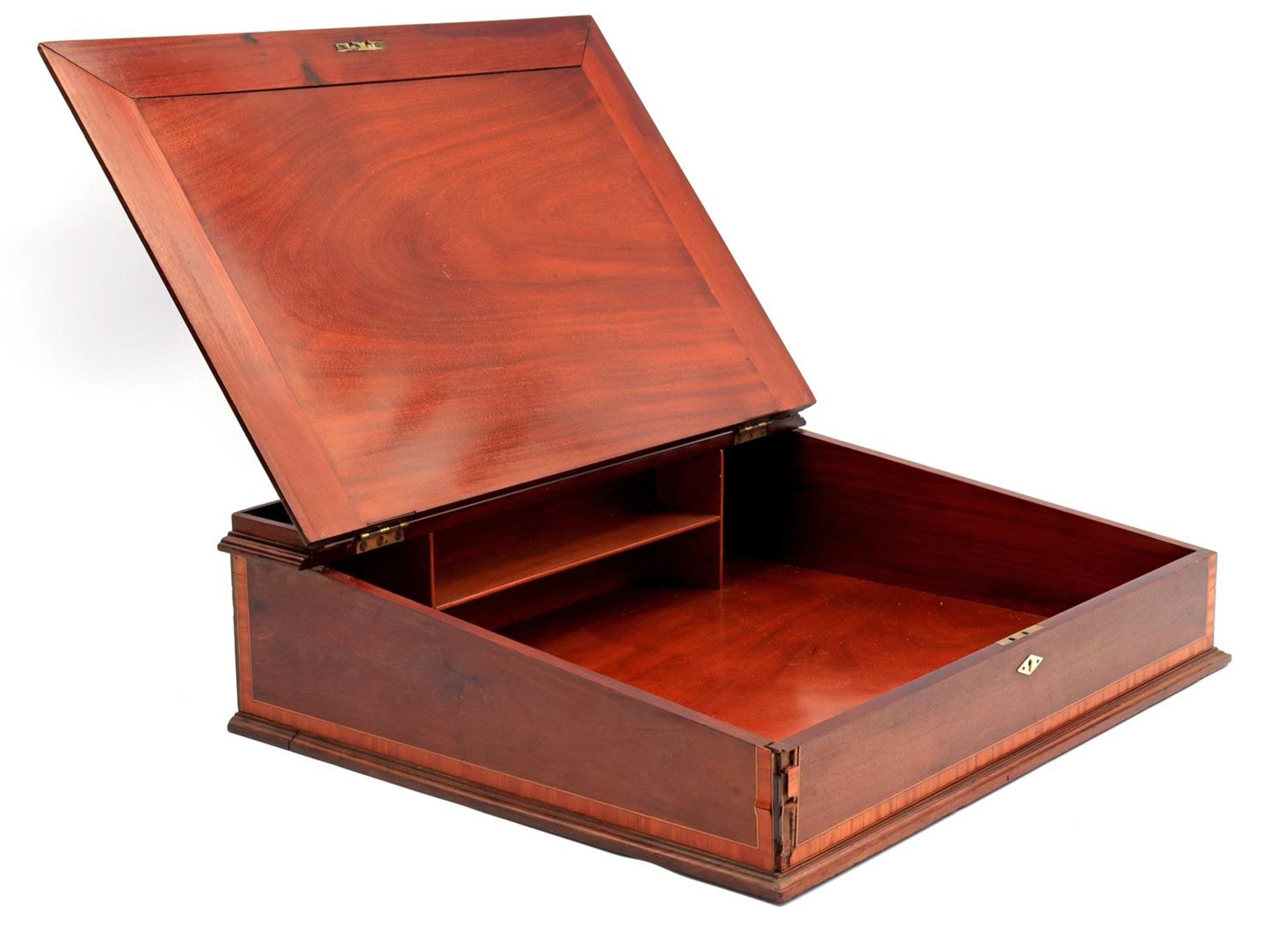 Mahogany writing box - Bild 2 aus 3