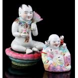2 porcelain figurines
