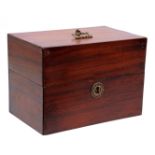 Walnut veneer box