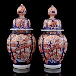 2 porcelain Imari vases