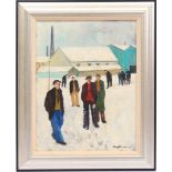 Cort Jacobsen (1911-1967) Men in winter