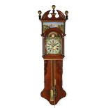 Frisian tail clock with double cap