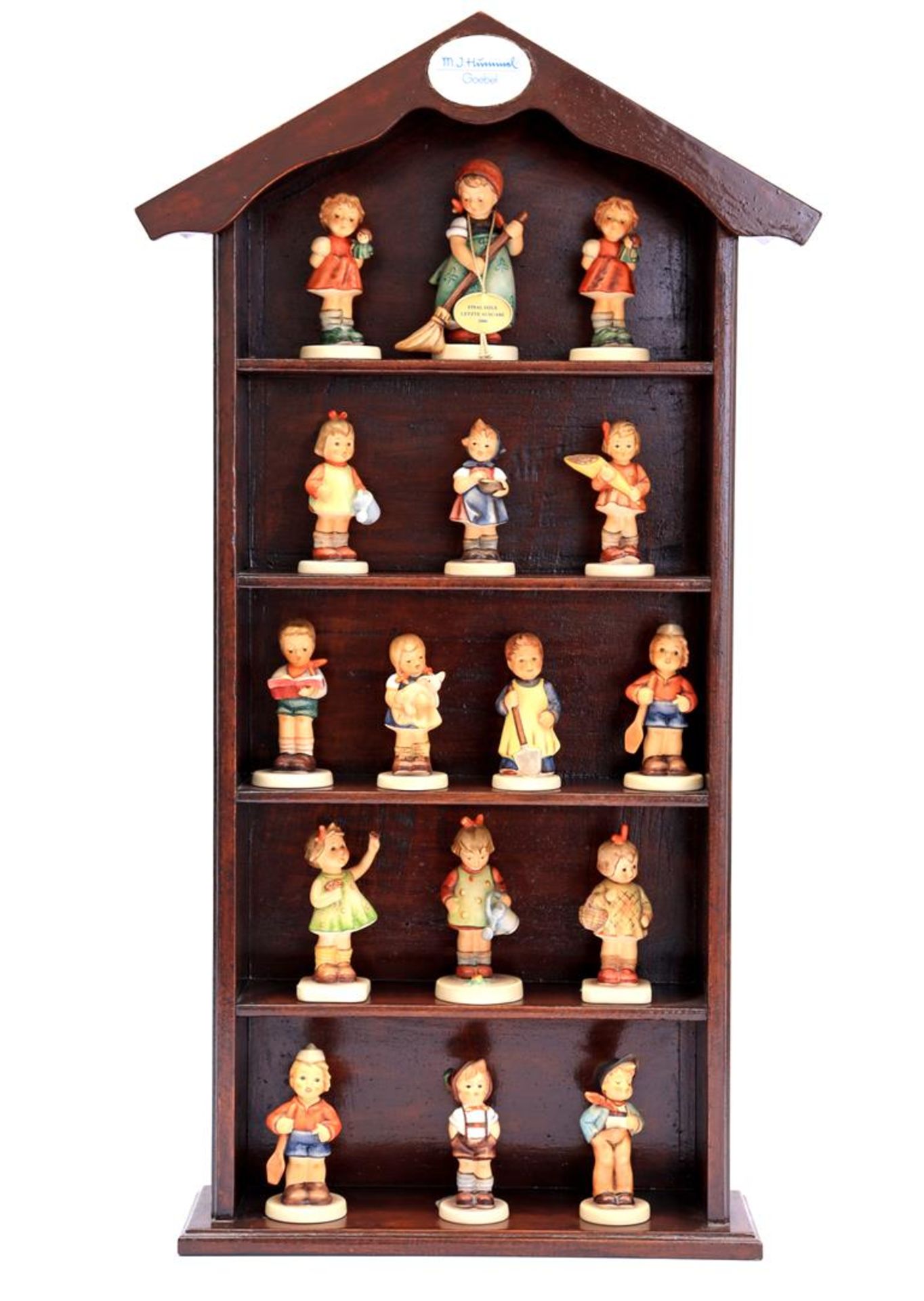 16 Goebel Hummel earthenware figurines