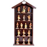 16 Goebel Hummel earthenware figurines