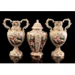 Capodimonte cabinet set