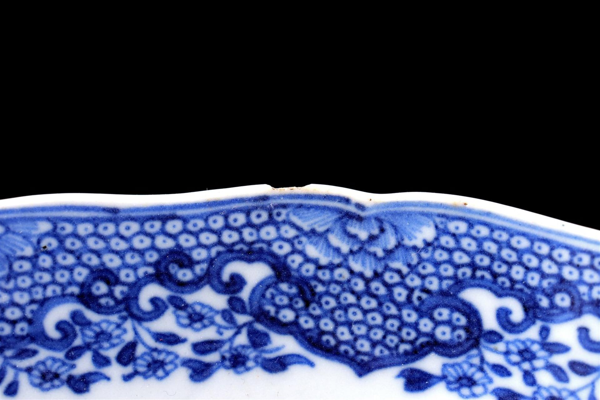 Blue white glazed earthenware - Bild 3 aus 5