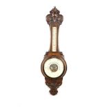 Oak barometer