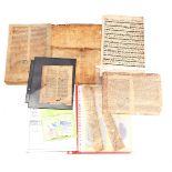 Lot of writings on parchment