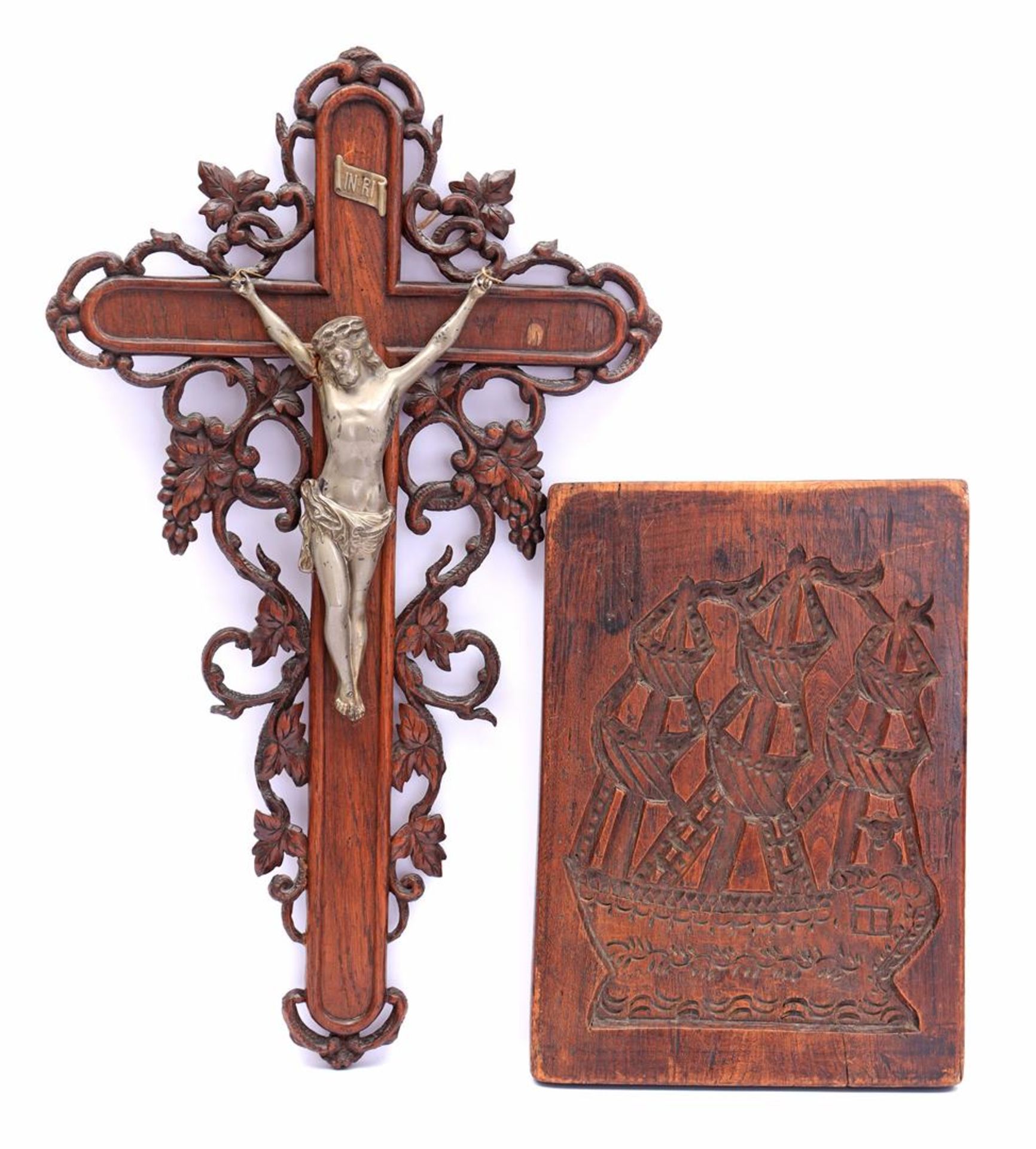 Oak-fired crucifix 