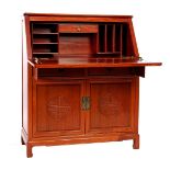 Rosewood flap desk