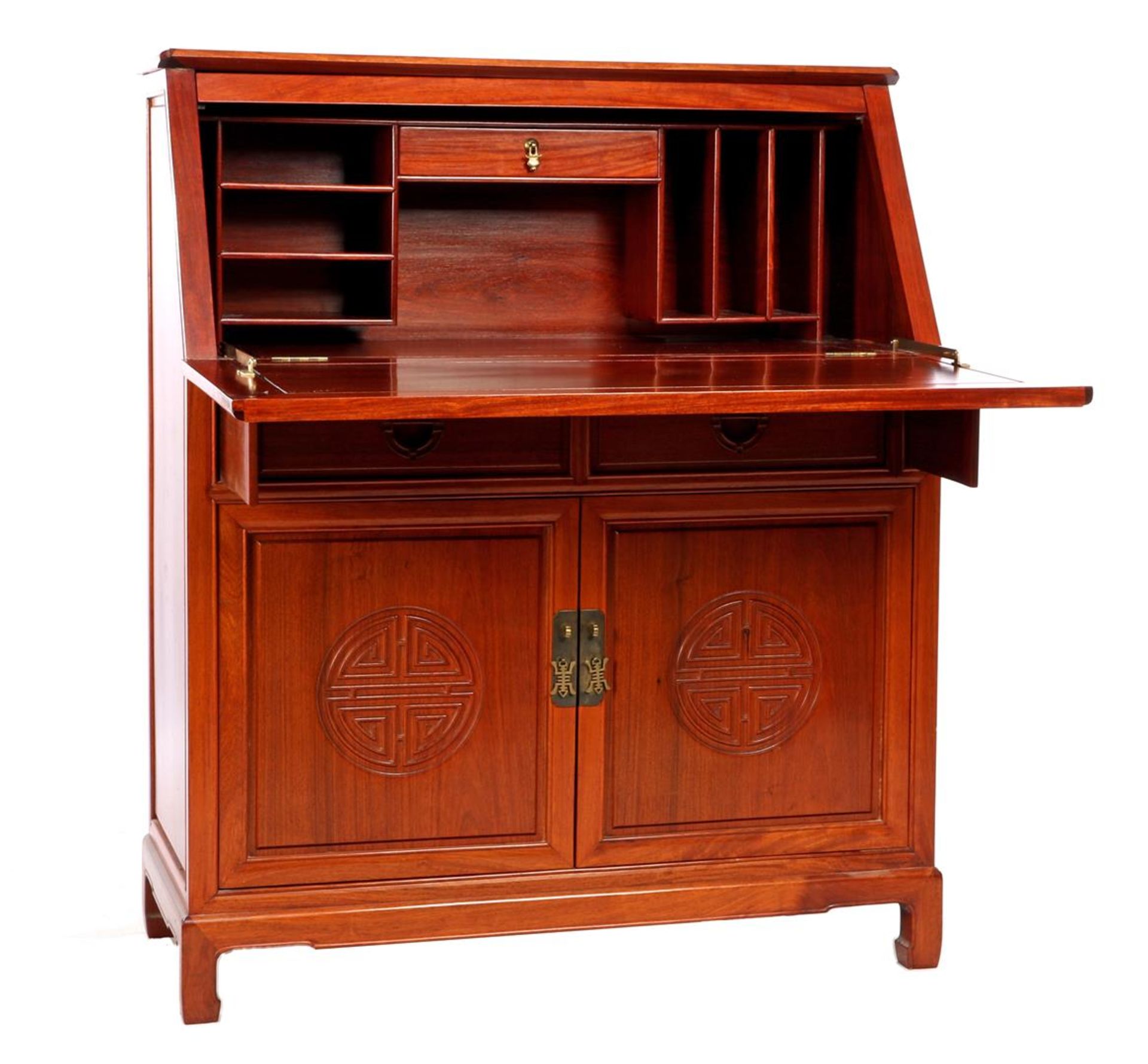 Rosewood flap desk