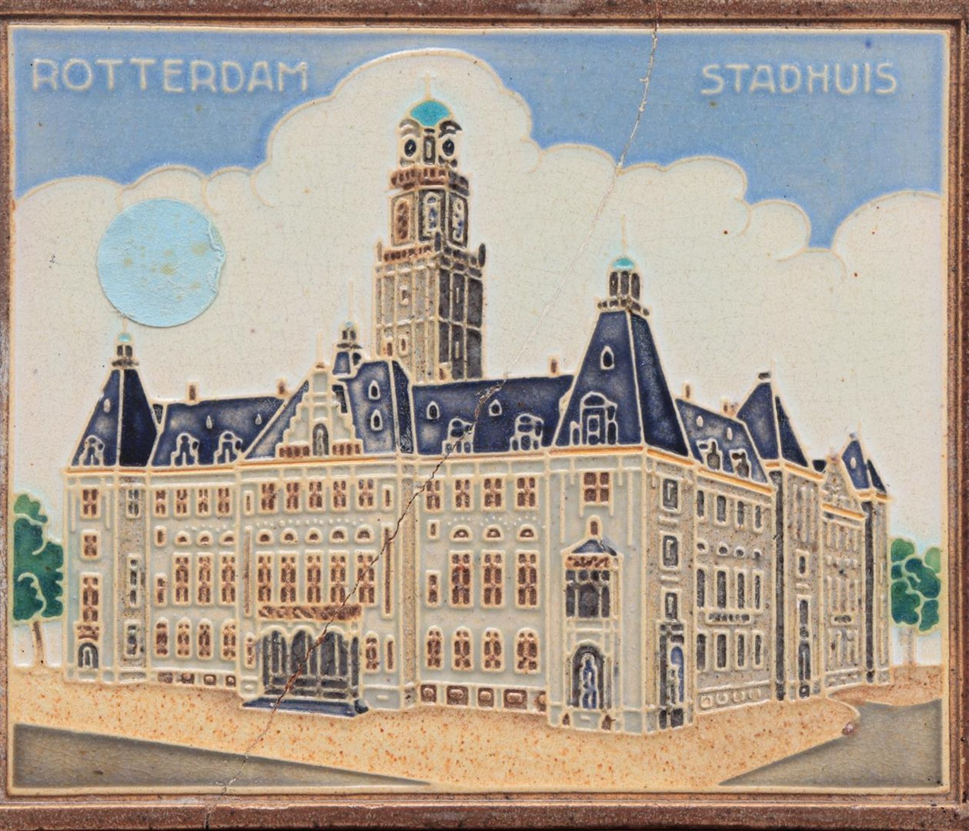 Westraven Utrecht, 39 x earthenware cloissonne tiles - Image 9 of 10