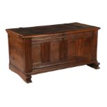 Oak blanket chest