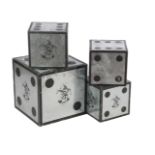 4 metal blocks