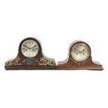 2 mantel clocks