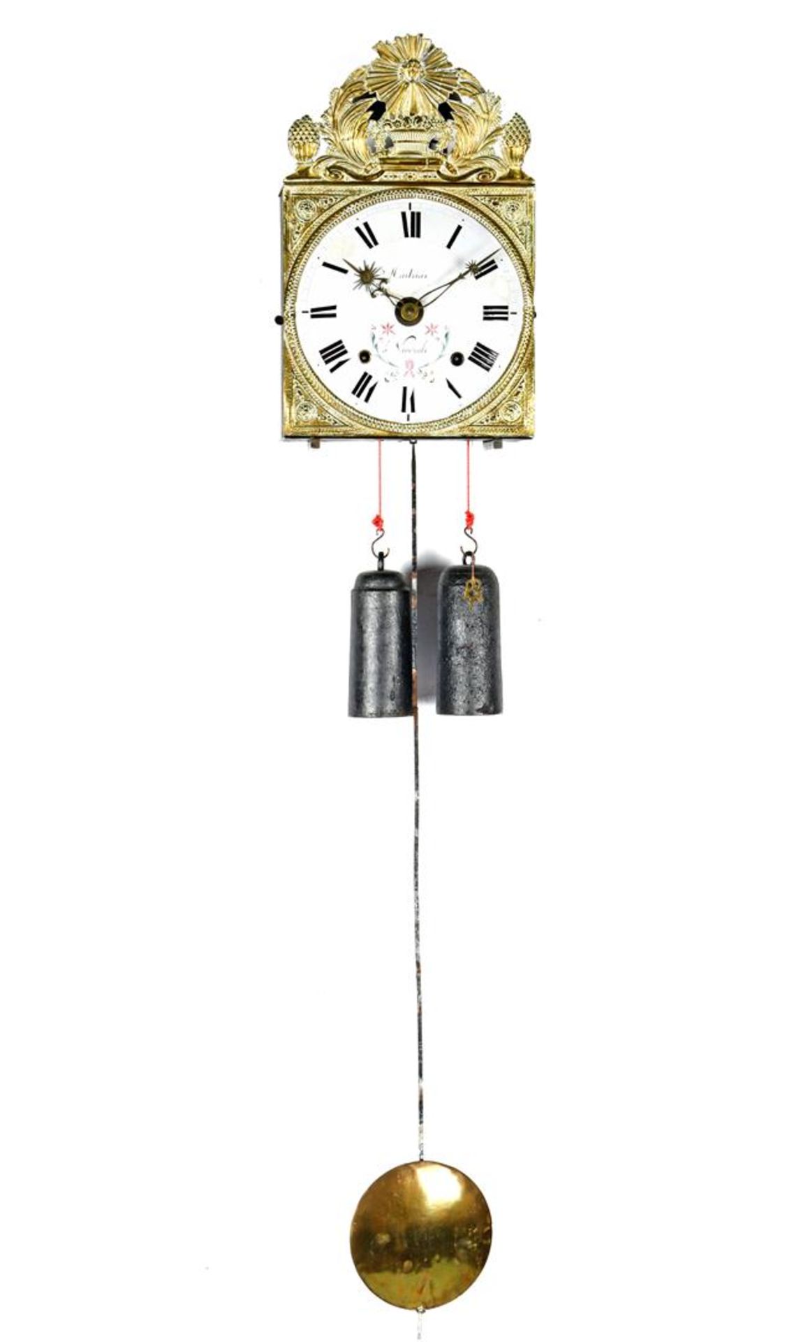 French 19th century Comtoise clock