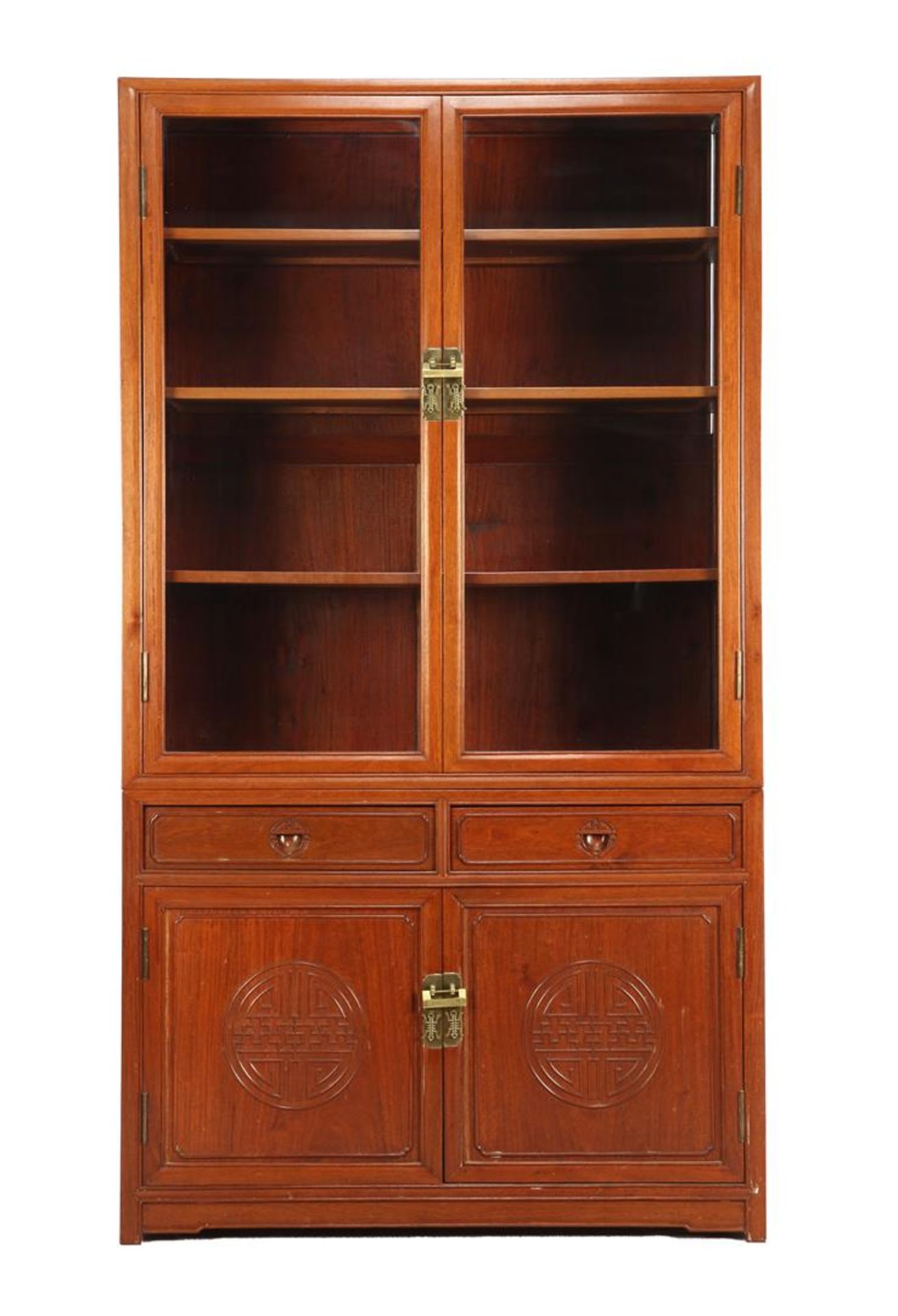 Rosewood 2-piece cabinet