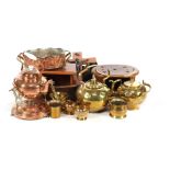 Lot of various copper work