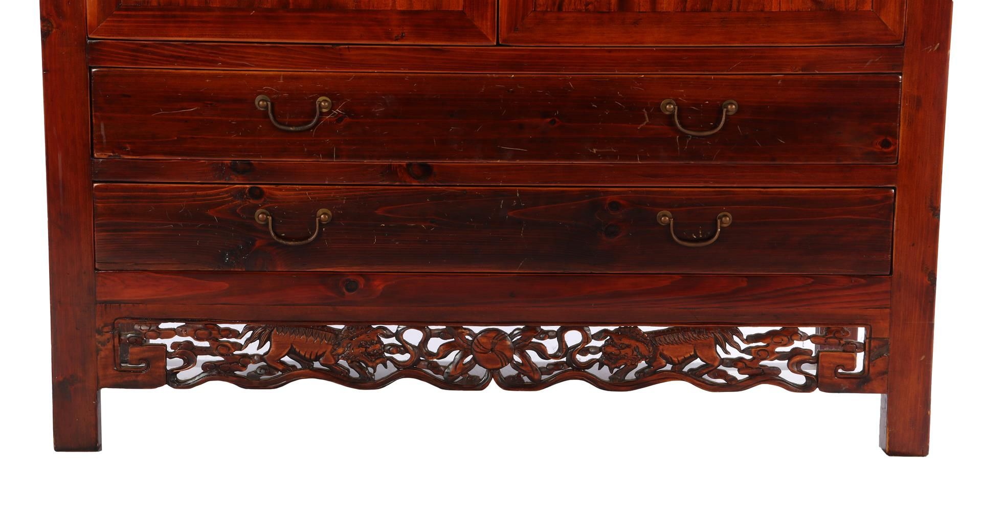 Oriental 2-piece cabinet - Image 2 of 2