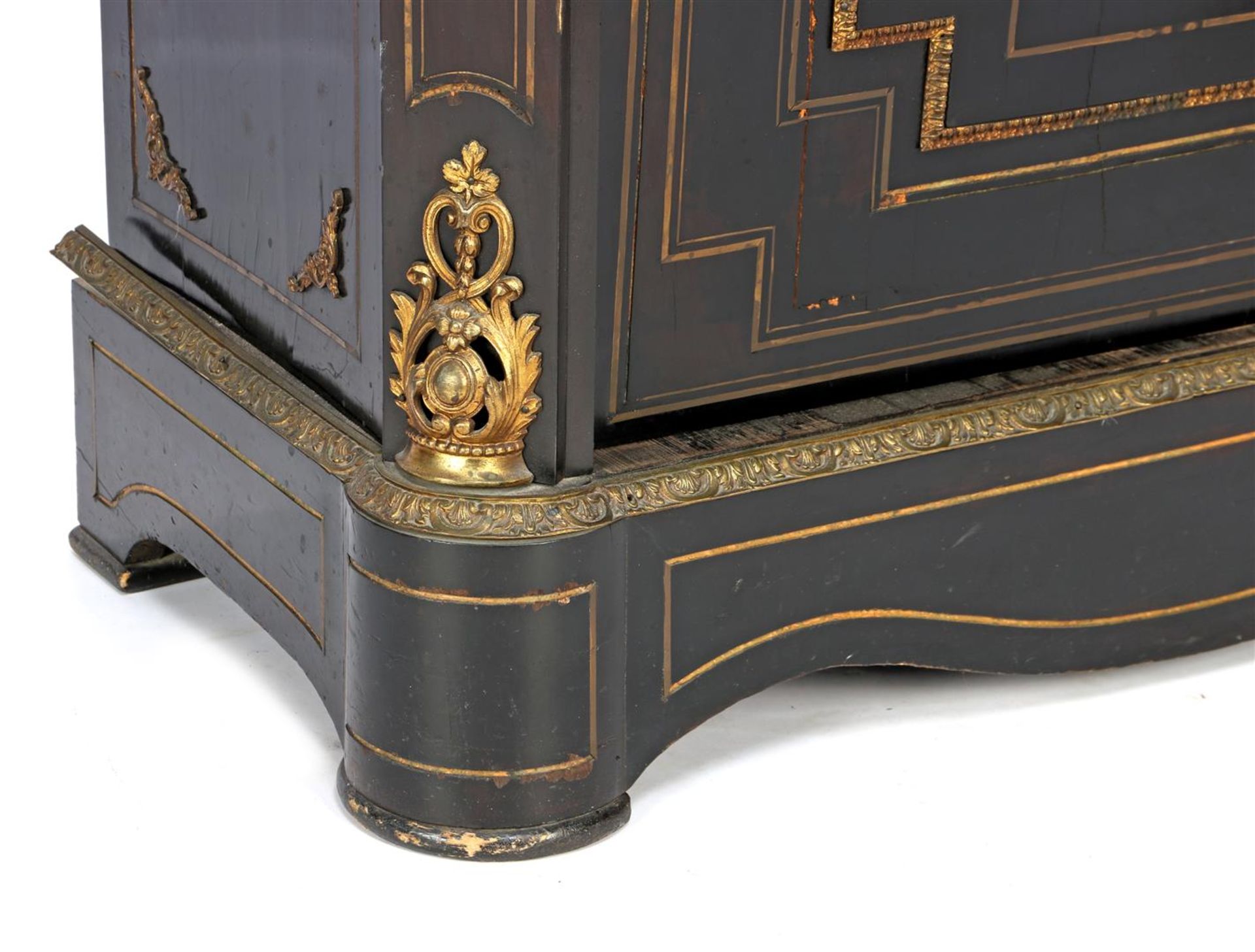 2 Napoleon III Boulle style 1-door wall cabinets - Image 4 of 13