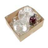 Box of glassware