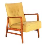 teak recliner